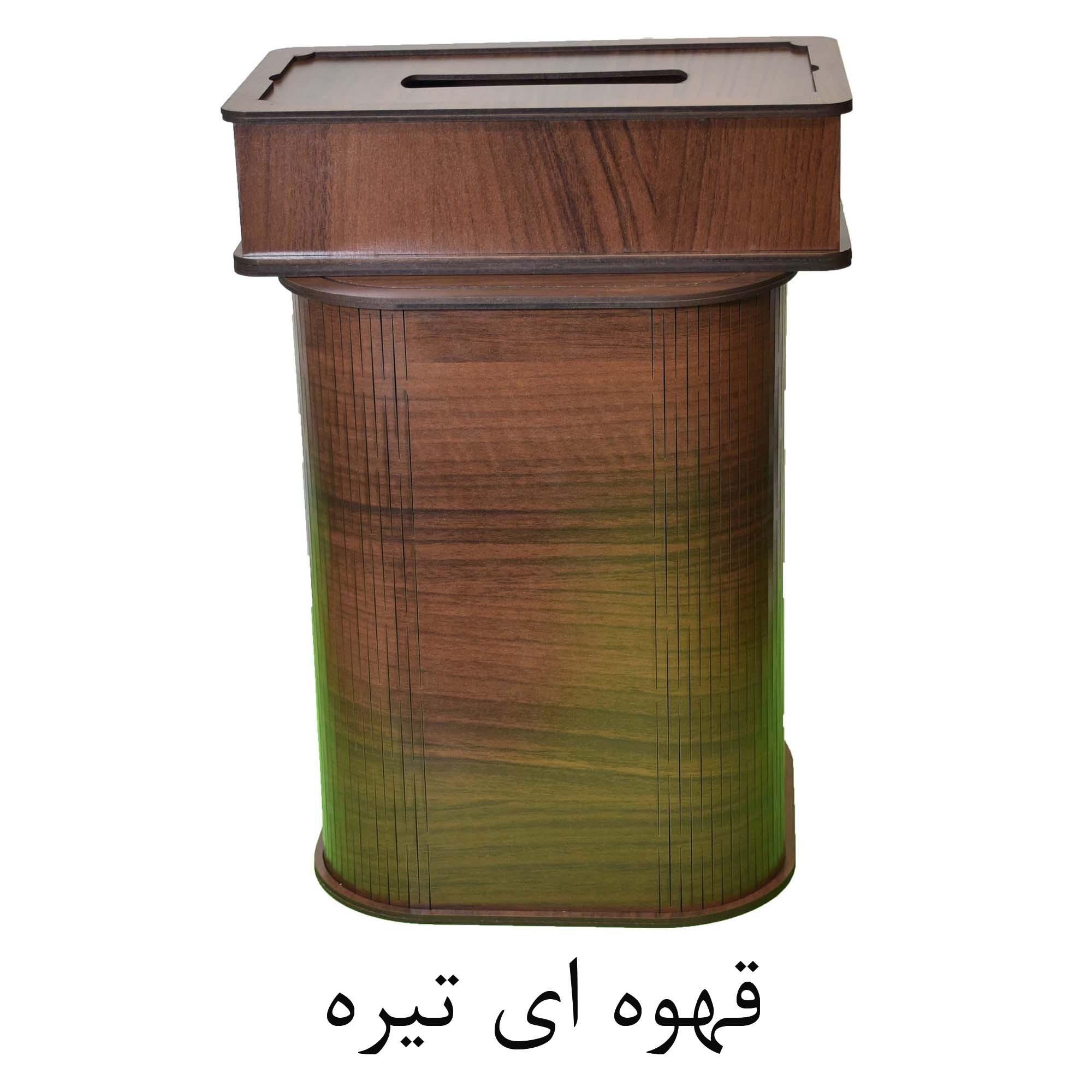 ست سطل و جای دستمال کاغذی مدل DS200