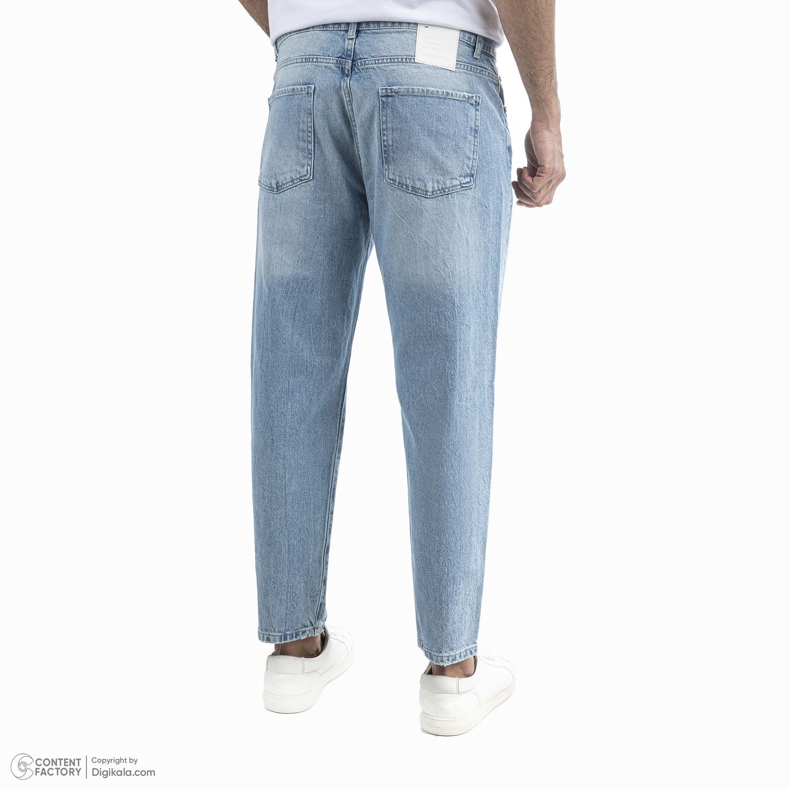 شلوار جین مام فیت مردانه پوتنزا مدل 92342015-3 - - 4