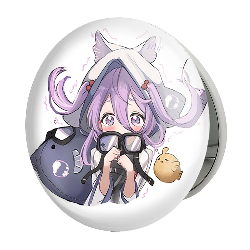 آینه جیبی خندالو طرح بازی آزور لین (Azur Lane) مدل تاشو کد 34284