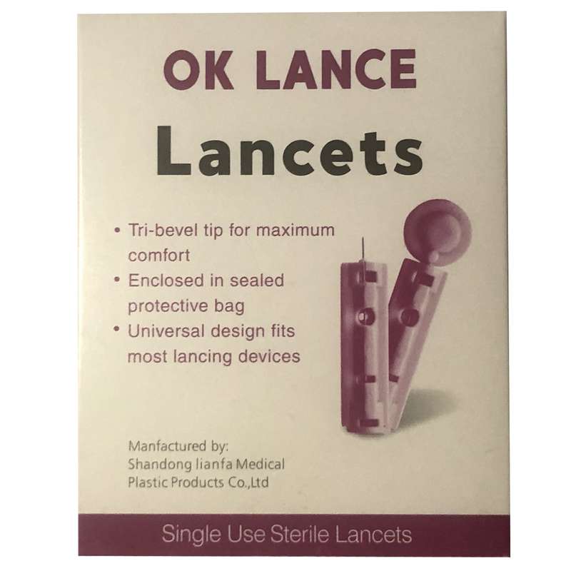 سوزن تست قند خون اوکی لنس مدل NT_6400 بسته 50 عددی