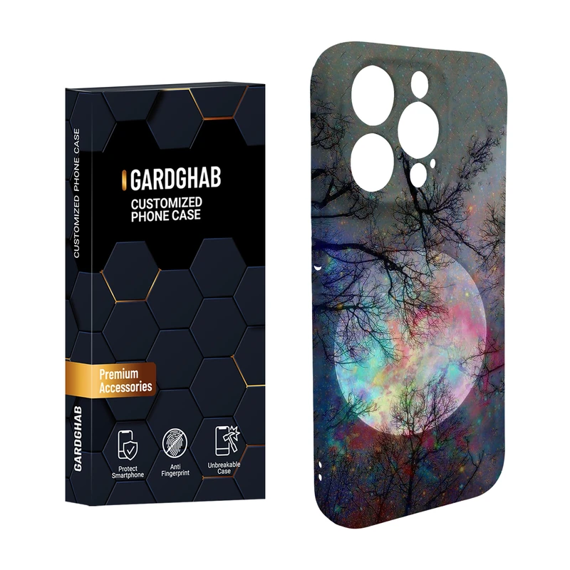 کاور گارد قاب مدل منظره و طبیعت مناسب برای گوشی موبایل اپل iPhone15 pro