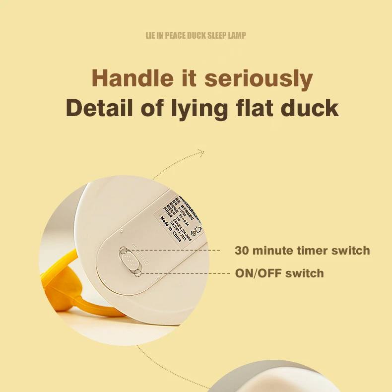 عکس شماره 21 : چراغ خواب طرح اردک مدل خسته