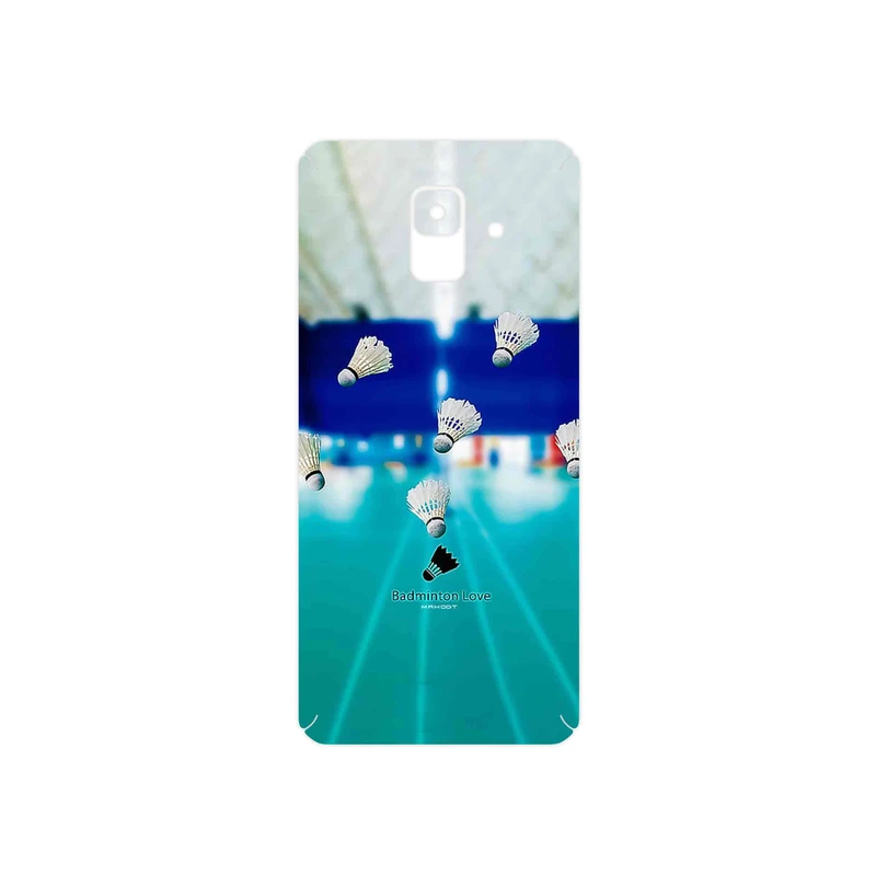 برچسب پوششی ماهوت مدل Badminton مناسب برای گوشی موبایل سامسونگ Galaxy A6 2018