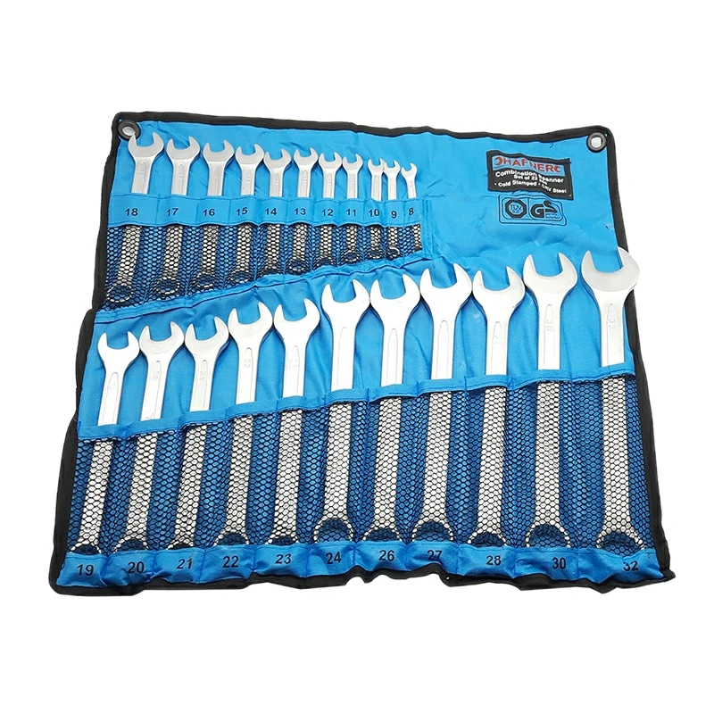 مجموعه 22 عددی آچار یکسر تخت و یکسر رینگ هافنر مدل p22