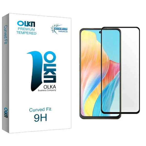 محافظ صفحه نمایش شیشه ای کولینگ مدل Olka مناسب برای گوشی موبایل اوپو F23