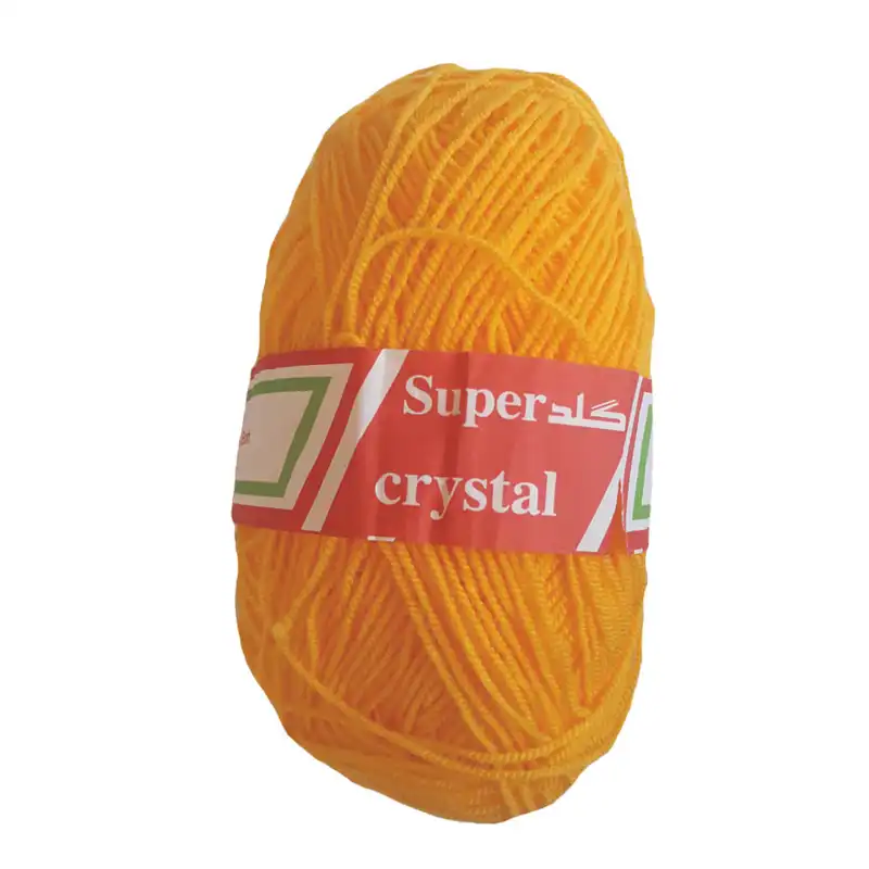 کاموا سوپر کریستال کد 001  بسته 5 عددی