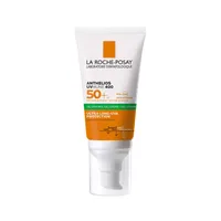 ژل کرم ضد آفتاب بی‌رنگ لاروش پوزای، SPF 50، مدل UVMune400 OilControl، مناسب پوست‌های چرب، حساس و مختلط با حجم 50 میلی‌لیتر، ضد آب، محافظت‌کننده در برابر اشعه‌های UVA و PA ،UVB++++، ضد لک، دارای فرمولاسیون فاقد چربی و آنتی اکسیدان، با ماندگاری 2 ساعته