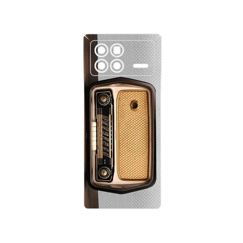 برچسب پوششی ماهوت مدل Radio Nostalgia مناسب برای گوشی موبایل شیائومی Mix Fold 3