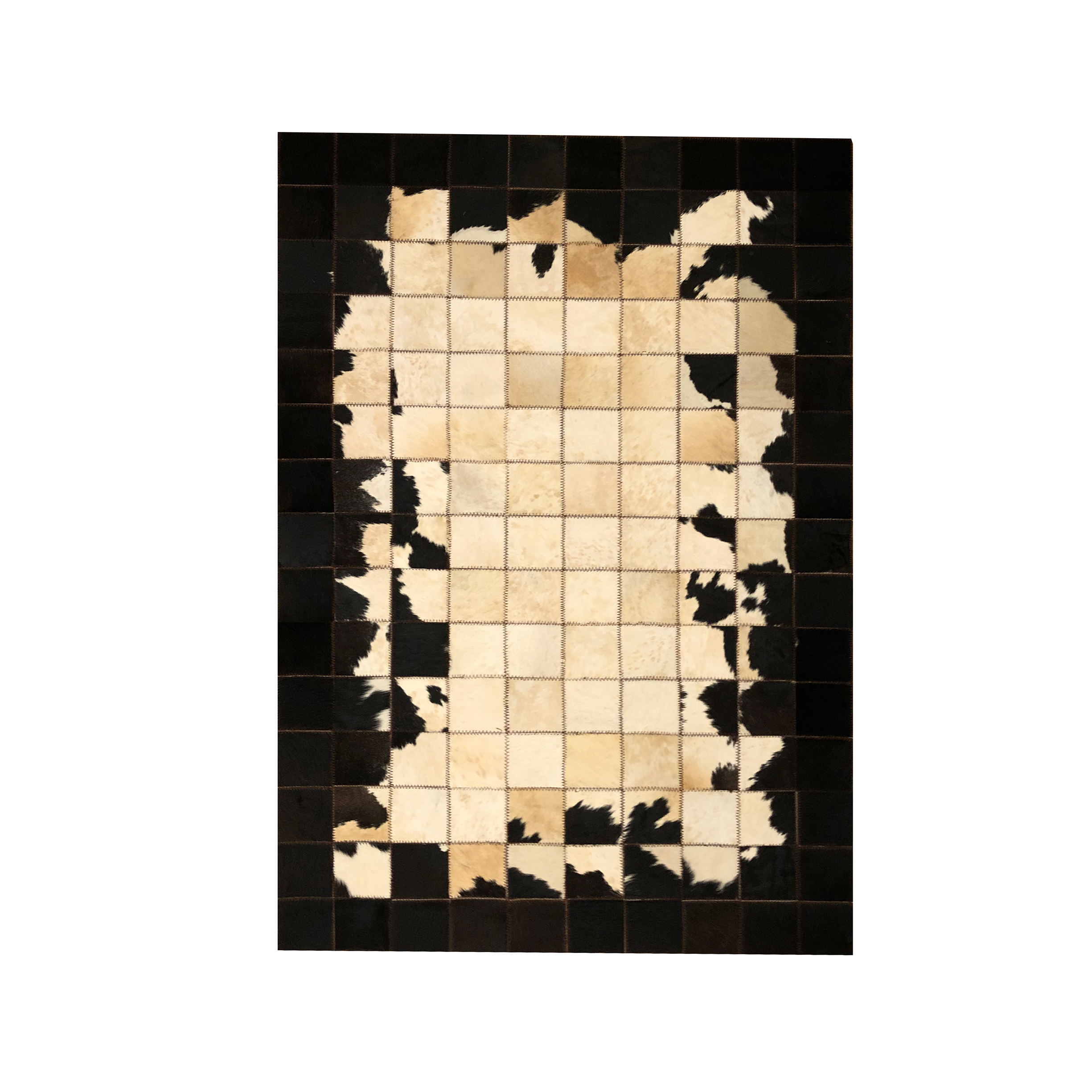  کلاژ فرش پوست و چرم مدل 12011