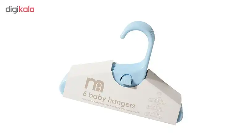 چوب لباسی مدل 1232 بسته 6 عددی