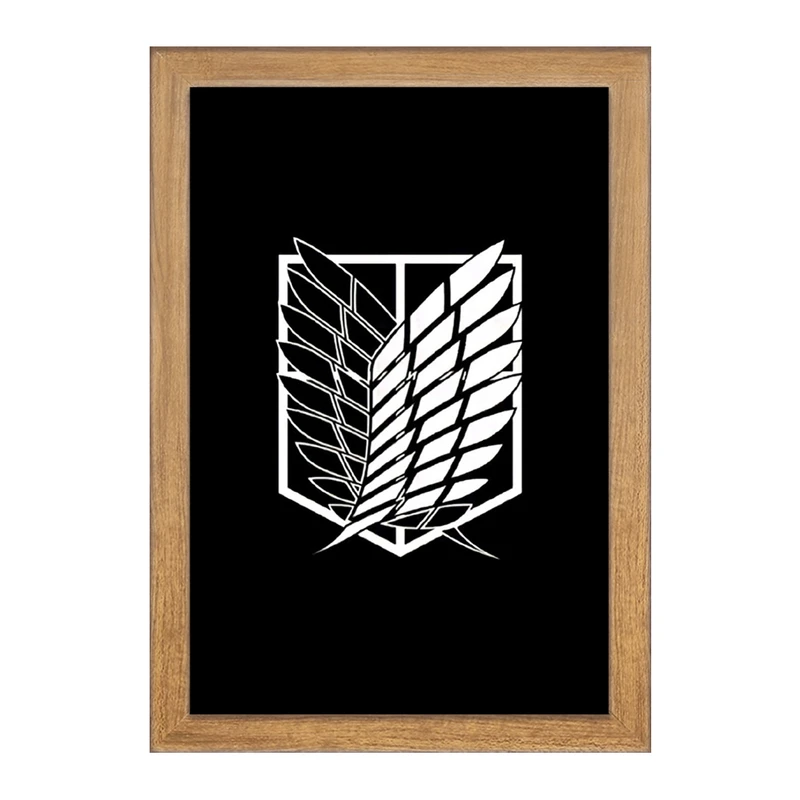 تابلو خندالو مدل انیمه اتک آن تایتان Attack on Titan  کد 4851