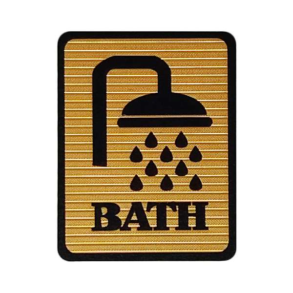 تابلو نشانگر طرح حمام راهنما کد S100 تابلو نشانگر طرح حمام راهنما کد S100