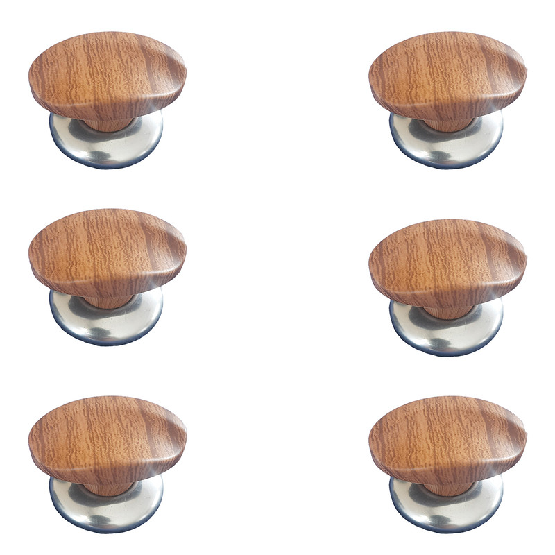 دستگیره درب قابلمه طرح چوب بسته 6 عددی