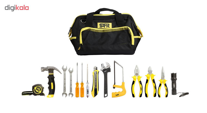 مجموعه 15 عددی ابزار سفیر مدل H001 مجموعه 15 عددی ابزار سفیر مدل H001