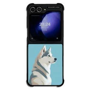AKAM AMC-WSGZFLIP5-DOGS-2 Cover For Samsung Galaxy Z Flip 5