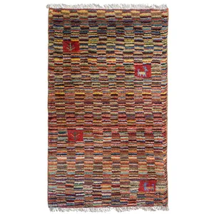 گبه دستباف نیم متری کد 655