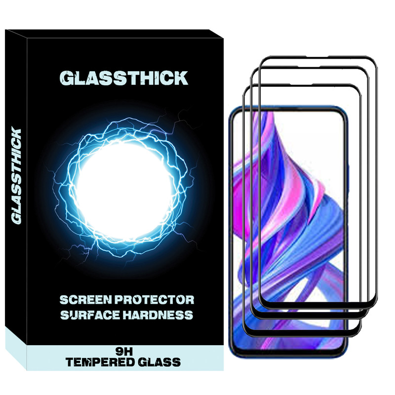 محافظ صفحه نمایش مدل Gtf-03 مناسب برای گوشی موبایل آنر 9X بسته سه عددی