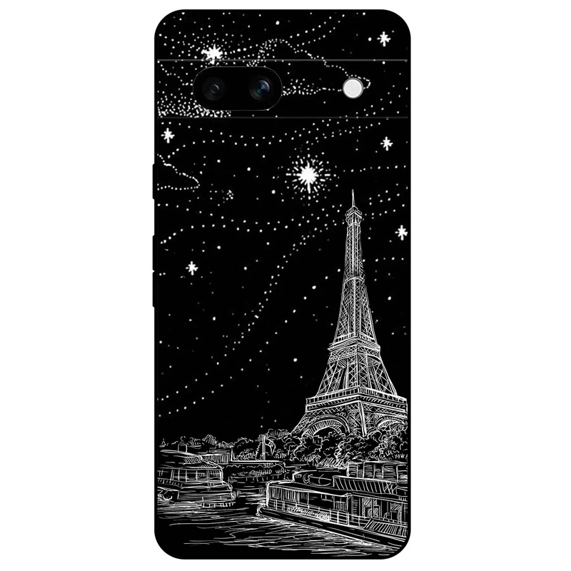 کاور مگافون طرح ایفل مدل 8107 مناسب برای گوشی موبایل گوگل Pixel 7A