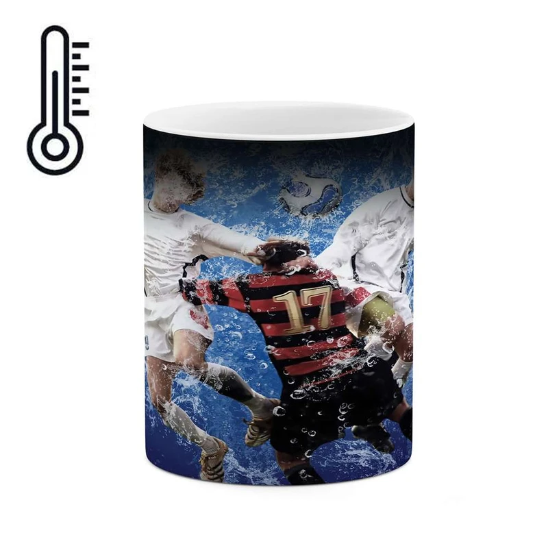 ماگ حرارتی کاکتی مدل فوتبال کد mgh10005