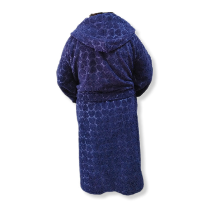 حوله پالتویی زمانیان مدل خانگی طرح قلب سایز 120