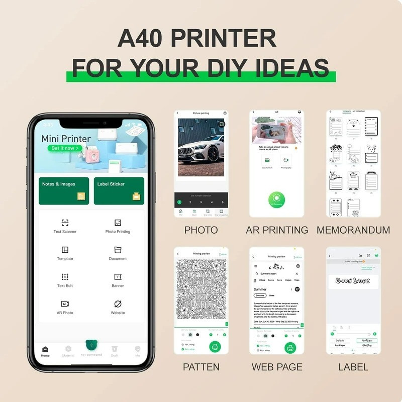 پرینتر حرارتی پری پیج مدل Mini A4