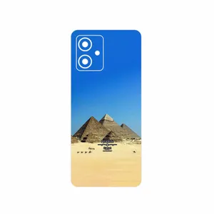 MAHOOT Pyramids of Egypt Cover Sticker for Motorola Moto G54