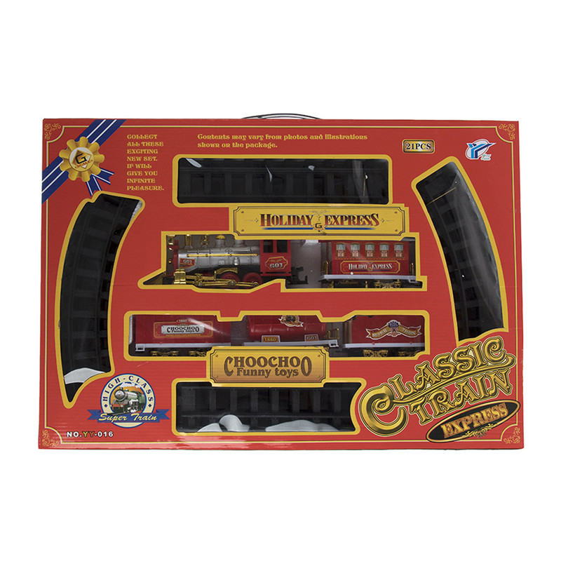 قطار اسباب بازی مدل HOLIDAY EXPRESS کد YY-016 قطار اسباب بازی مدل HOLIDAY EXPRESS کد YY-016