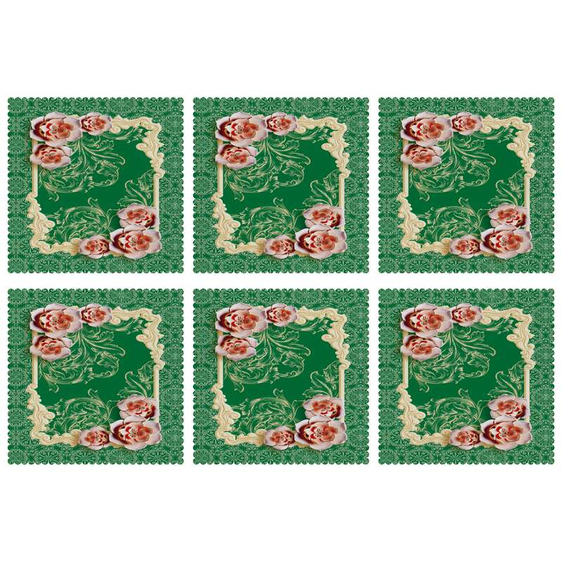 زیربشقابی مدل U1-42819 بسته 6 عددی