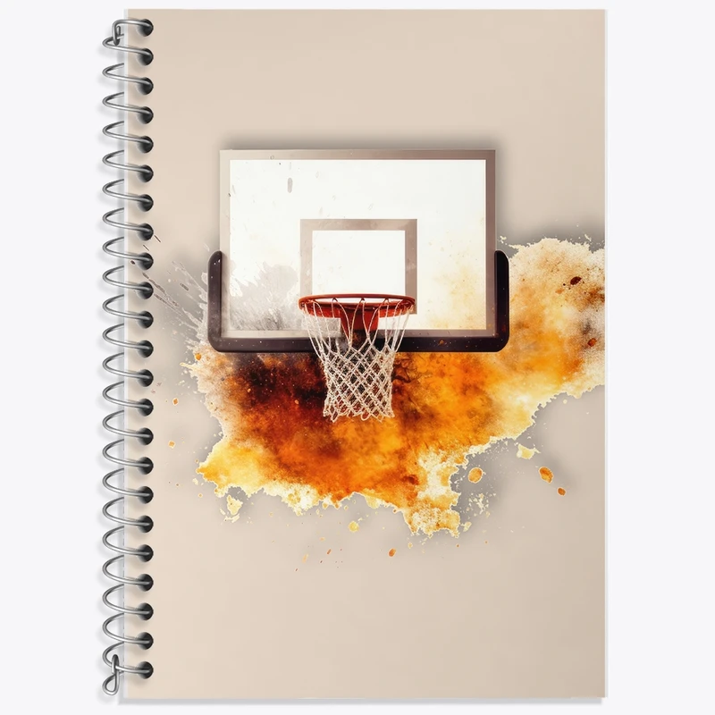 دفتر لغت 50 برگ خندالو طرح بسکتبال کد F2578