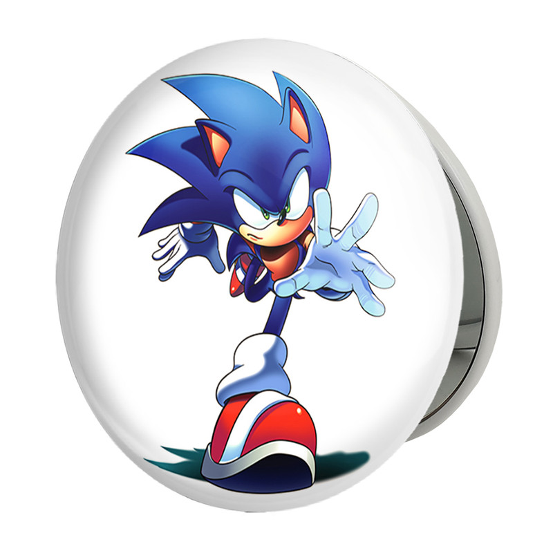 آینه جیبی خندالو طرح سونیک (Sonic) مدل تاشو کد 37037
