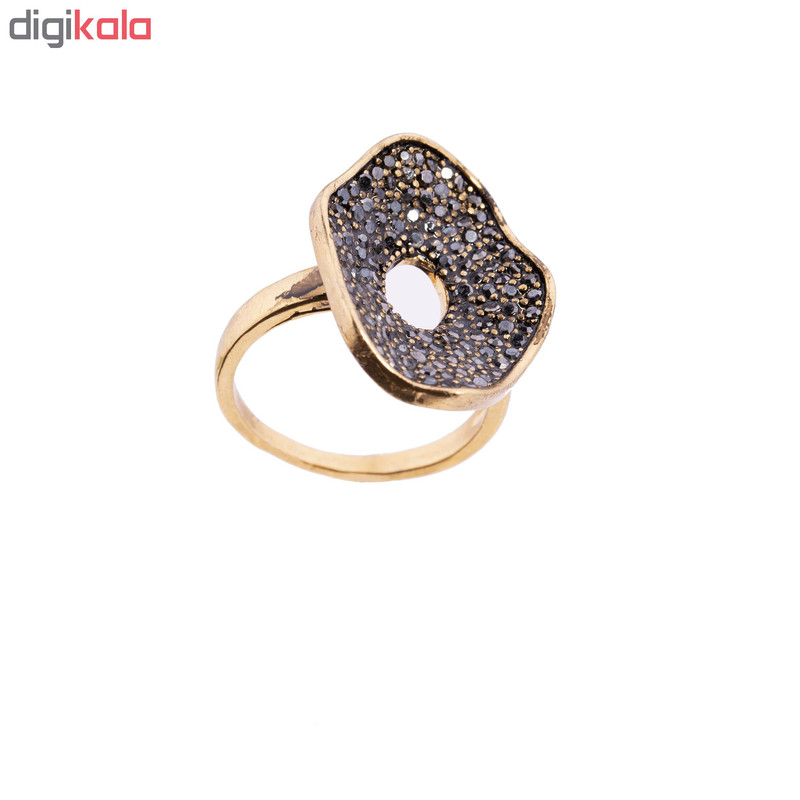 انگشتر طرح سیاه قلم کد AN1010