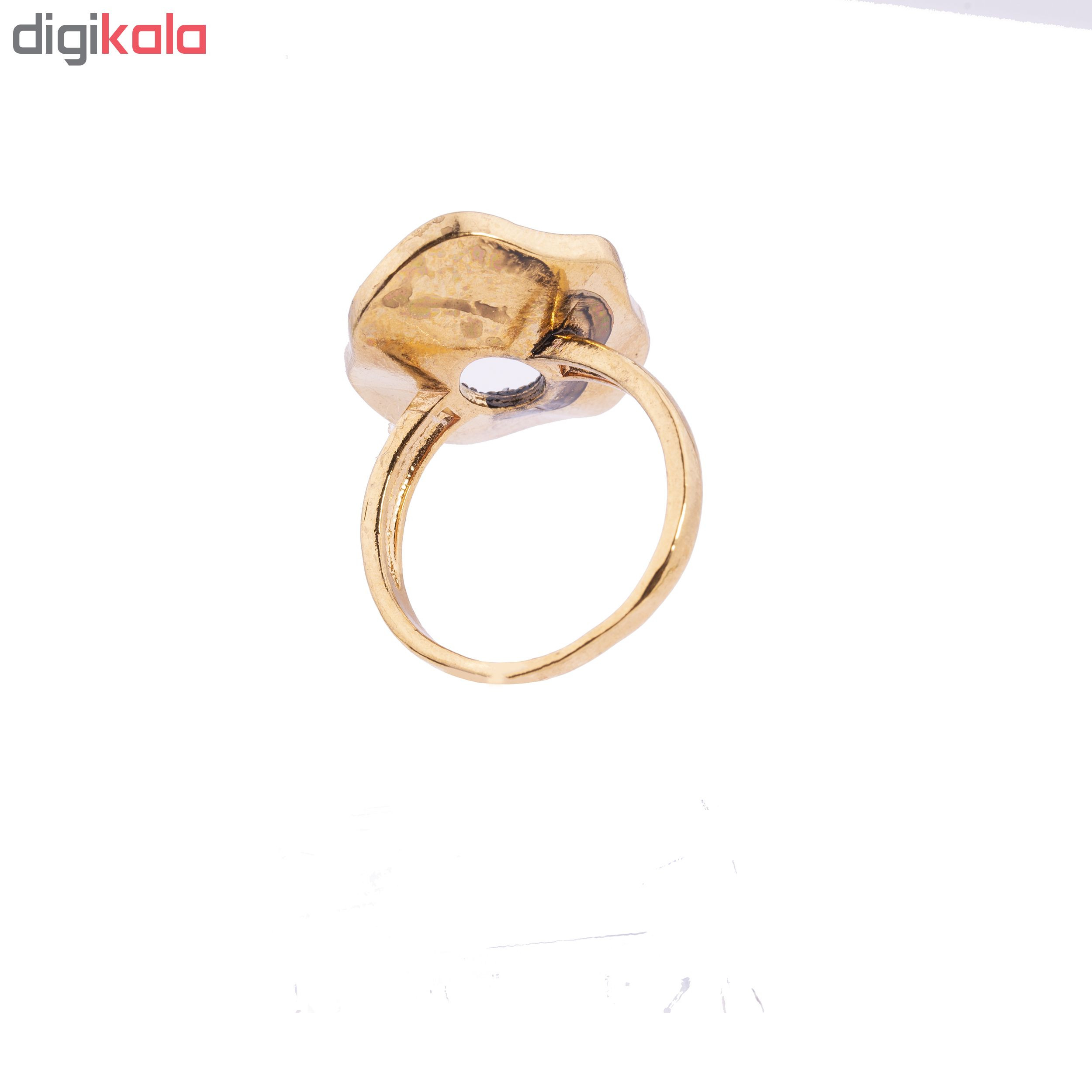 انگشتر طرح سیاه قلم کد AN1010