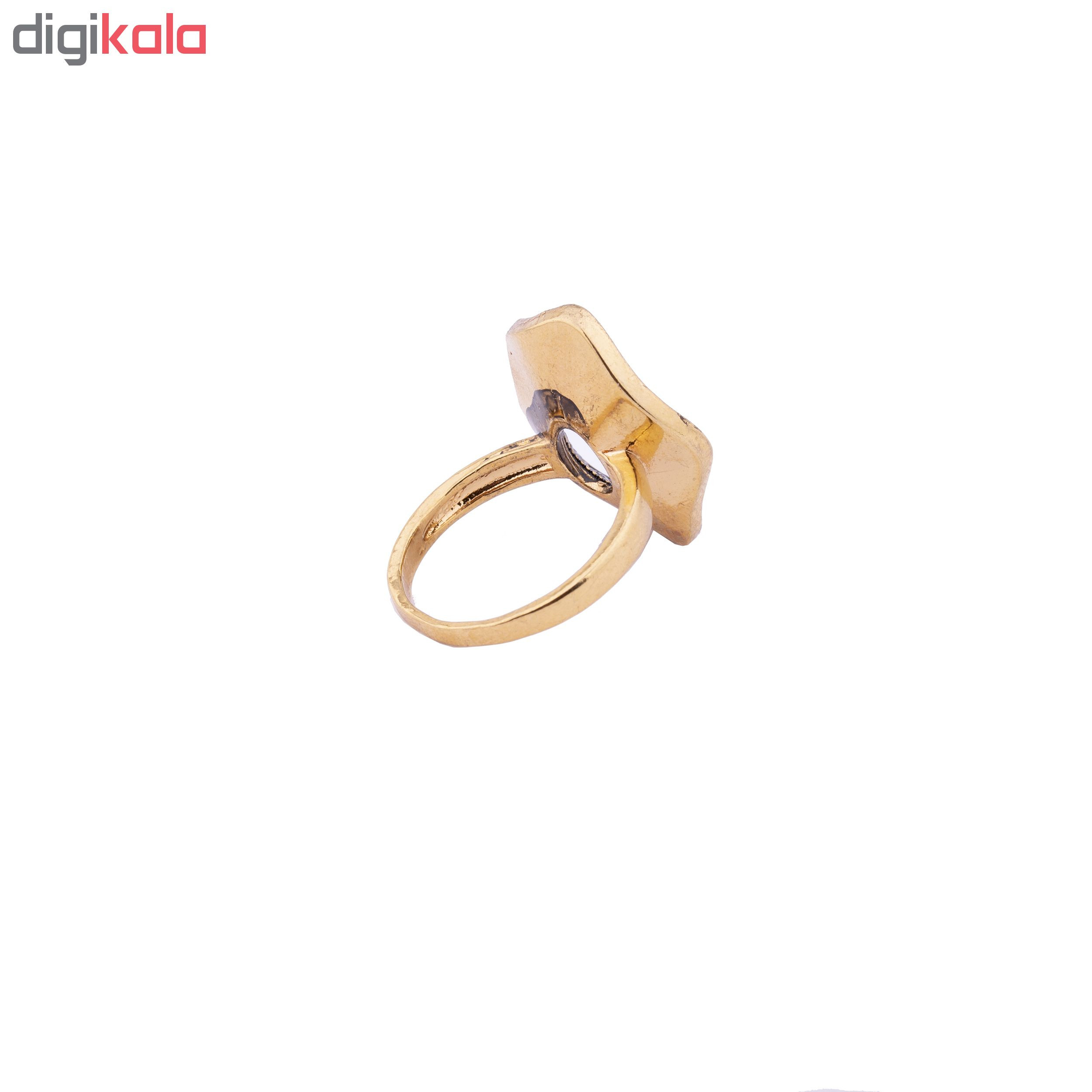 انگشتر طرح سیاه قلم کد AN1010