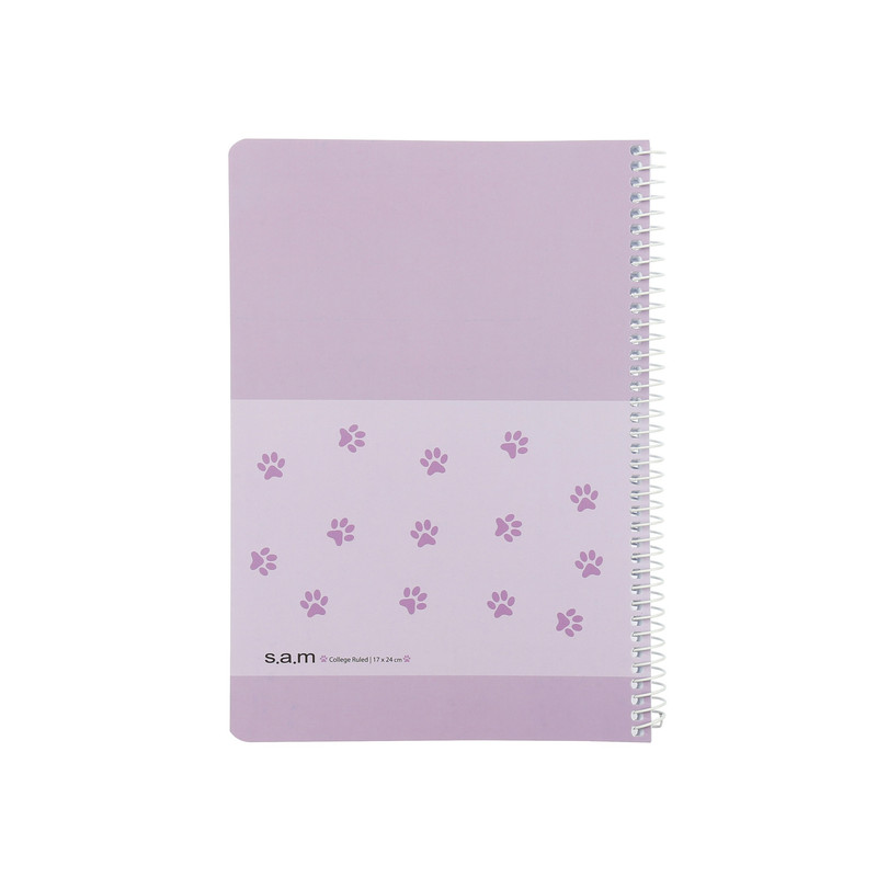 دفتر مشق 60 برگ سم طرح رد پا