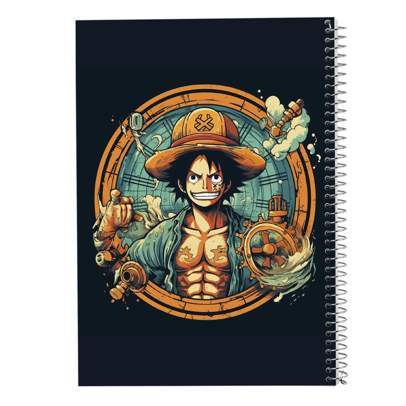 دفتر مشق 100 برگ مدوپد مدل وان پیس One Piece کد DF10723