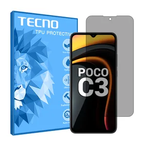 Tecno HyPRV model Privacy screen protector suitable for Xiaomi Poco C3 mobile phone