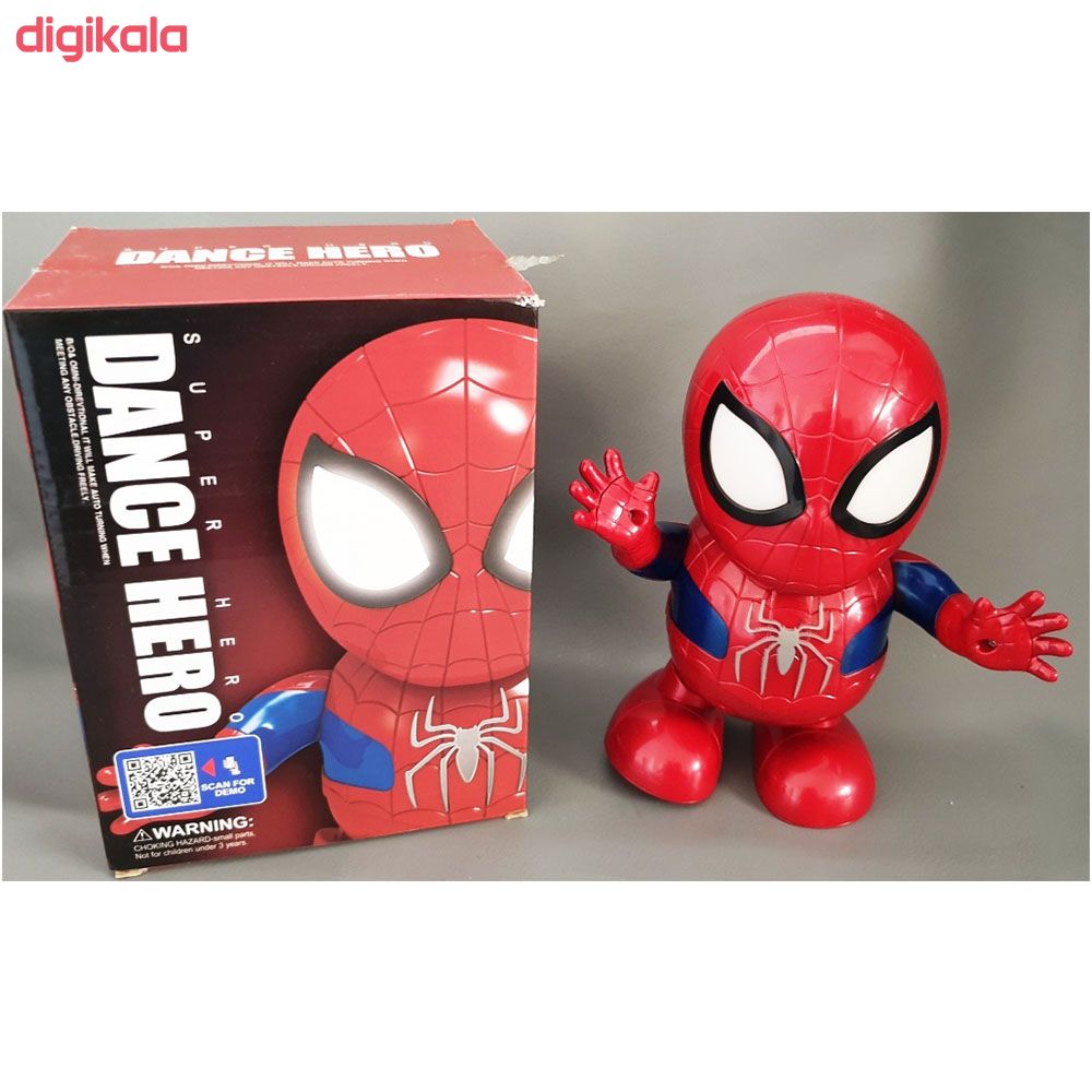 اسباب بازی موزیکال مدل spiderman main 1 5