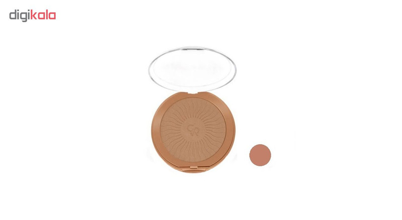 پنکیک برنز کننده گلدن رز مدل bronzing terra powder شماره 104