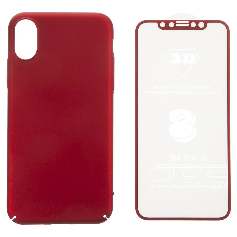 کاور مدل Fashion Case Red مناسب برای گوشی موبایل اپل iPhone X/iPhone XS