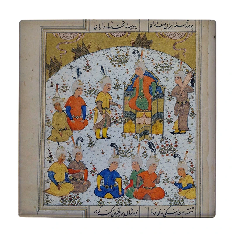 زیر لیوانی طرح نگارگری ایرانی کد    2905392_170