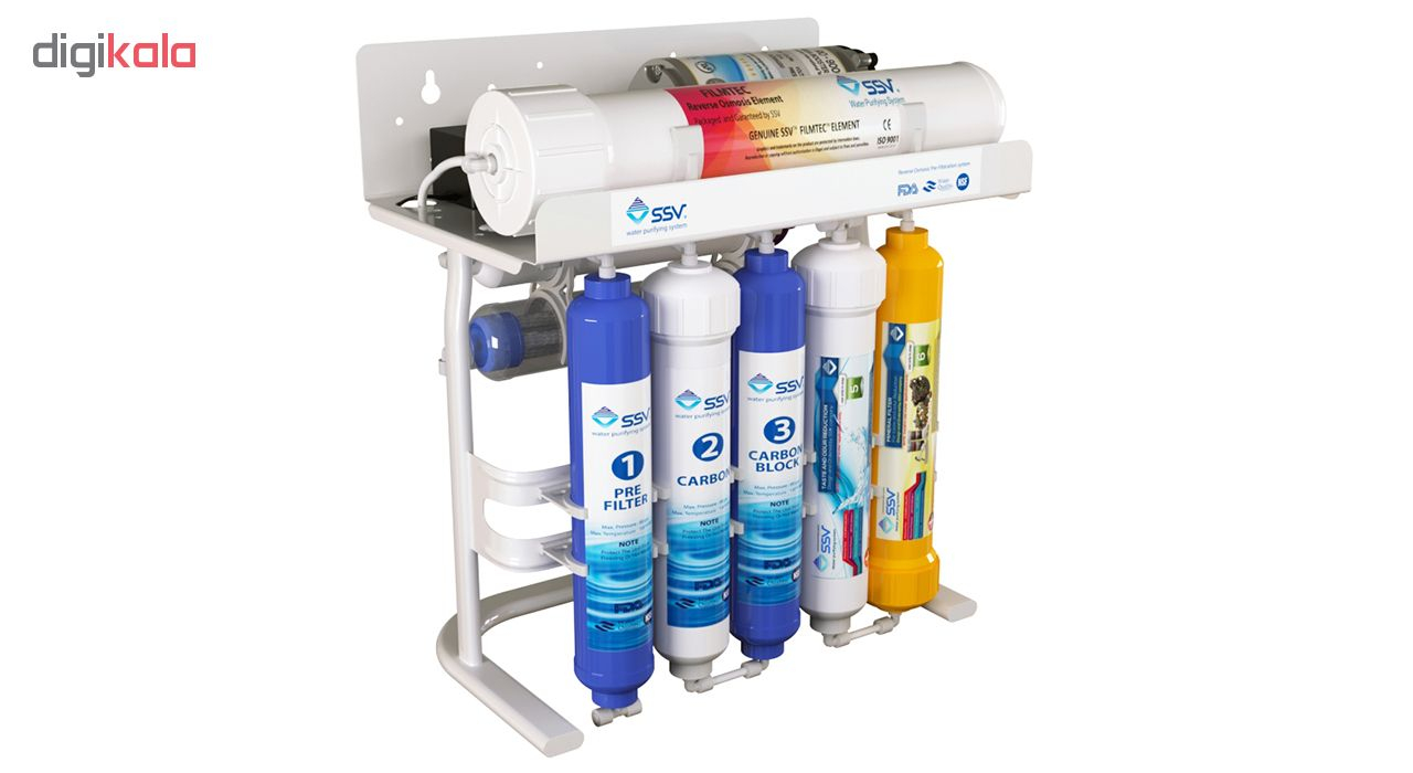 دستگاه تصفیه کننده آب خانگی اس اس وی مدل PureLine X800