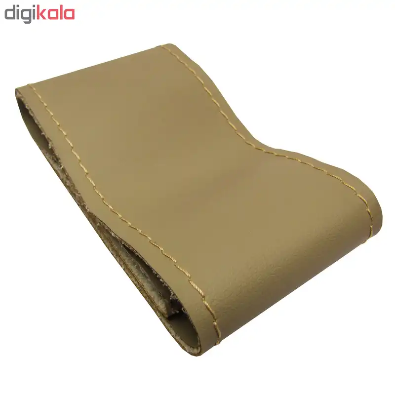 دورفرمان دوختنی چرم درجه 1 پاسیکو مدل تسلا کرم