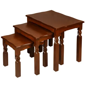 میز عسلی چشمه نور کد D-113 مجموعه 3 عددی