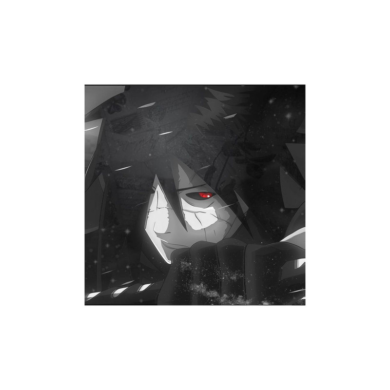 استیکر لپ تاپ و موبایل مدل انیمه طرح ناروتو مادارا اوچیها Naruto Madara Uchiha کد 6068
