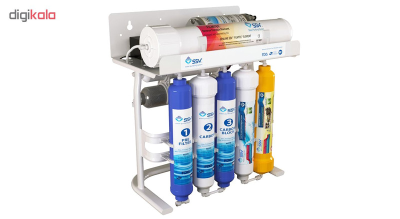 دستگاه تصفیه کننده آب خانگی اس اس وی مدل PureLine X830 دستگاه تصفیه کننده آب خانگی اس اس وی مدل PureLine X830