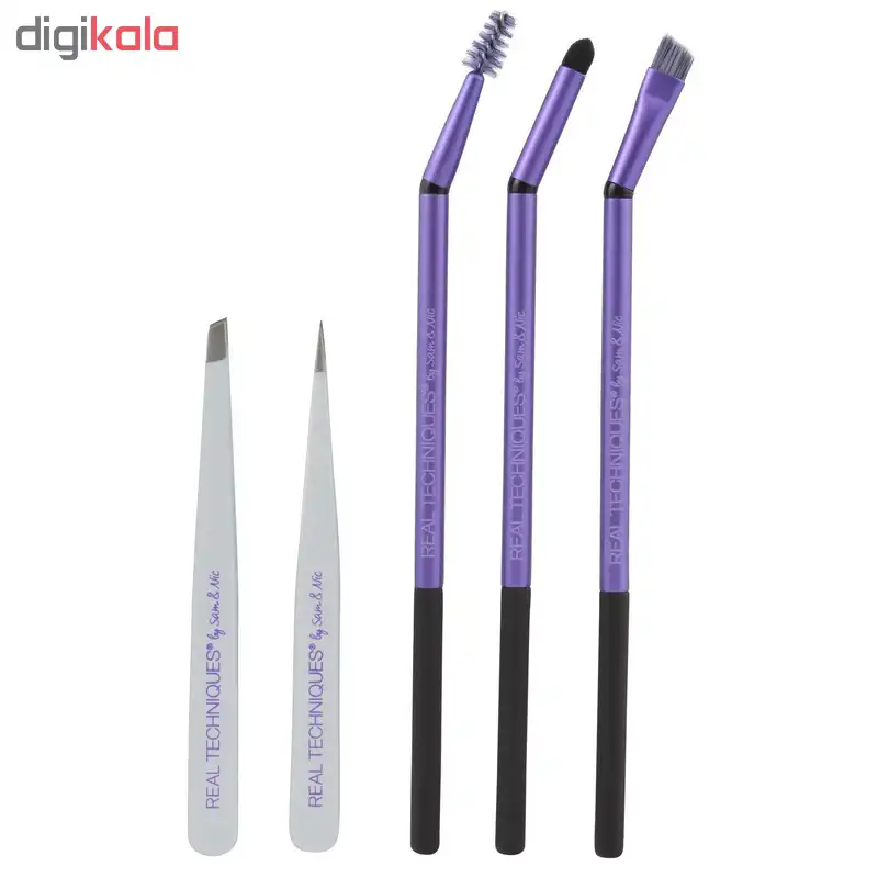 برس آرایشی ریل تکنیک مدل brow set مجموعه 5 عددی