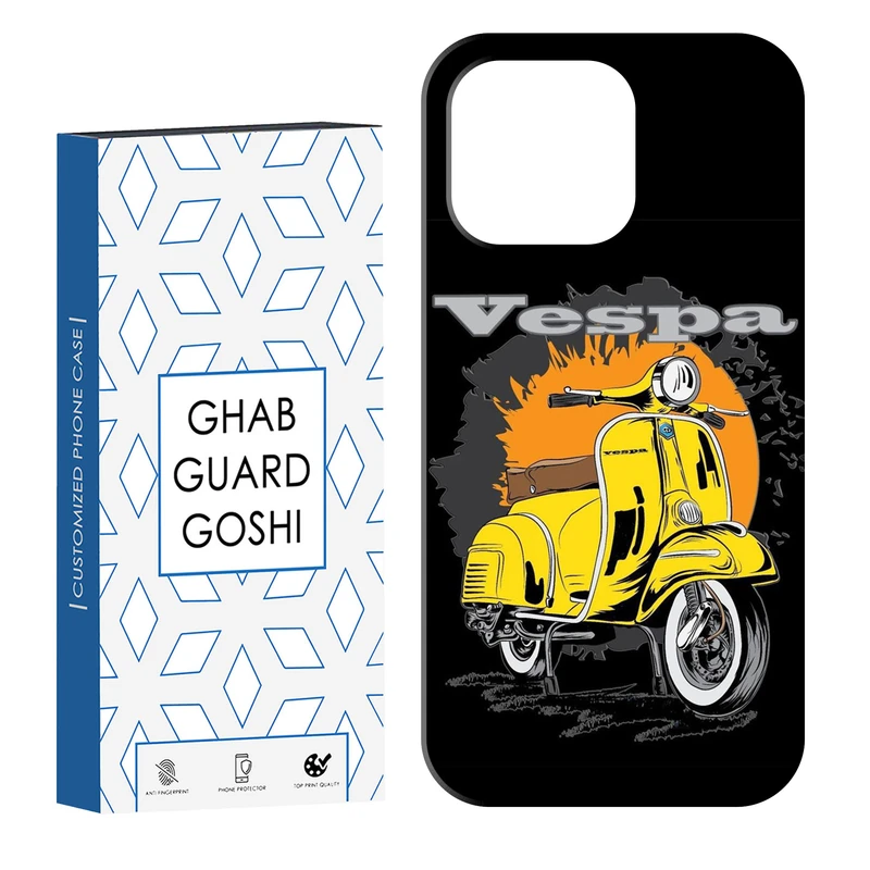 کاور قاب گارد گوشی طرح وسپا کد Dimo-727 مناسب برای گوشی موبایل اپل  IPHONE 13 PRO MAX