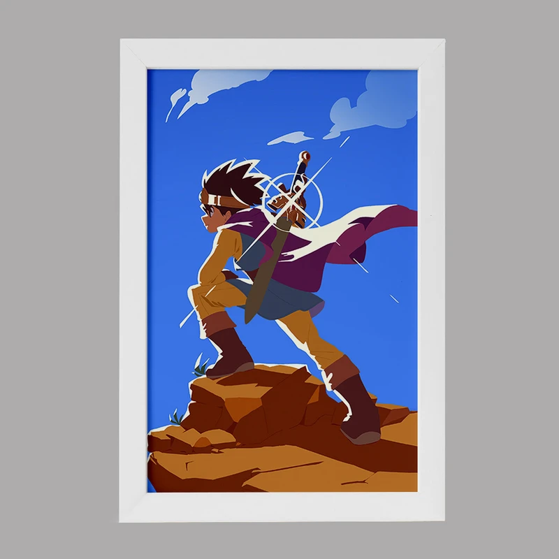 تابلو خندالو مدل بازی دراگون کوئست (Dragon Quest) کد 35277