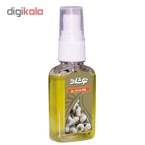 روغن سیر نوشاد مدل Garlic Sativa Oil حجم 37 میلی لیتر