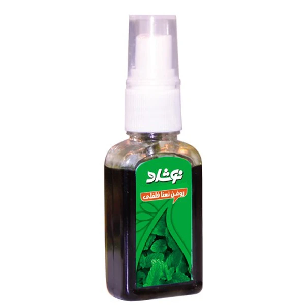 روغن نعنا فلفلی نوشاد مدل Pepermint Oil حجم 37 میلی لیتر